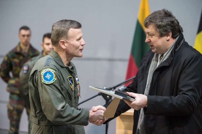 Krašto apsaugos ministras R. Karoblis: „NATO oro policija yra ne tik sąjungininkų vienybės įrodymas“