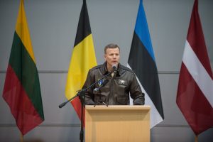  Krašto apsaugos ministras R. Karoblis: „NATO oro policija yra ne tik sąjungininkų vienybės įrodymas“