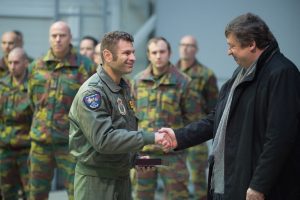  Krašto apsaugos ministras R. Karoblis: „NATO oro policija yra ne tik sąjungininkų vienybės įrodymas“
