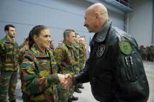  Krašto apsaugos ministras R. Karoblis: „NATO oro policija yra ne tik sąjungininkų vienybės įrodymas“