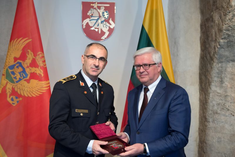 Akredituotas naujasis Juodkalnijos gynybos atašė Lietuvai