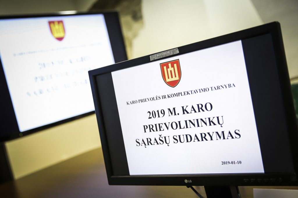 Sudaryti šių metų karo prievolininkų sąrašai