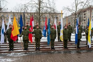  Nepriklausomybės aikštėje – Krašto apsaugos savanorių pajėgų įkūrimo 28-ųjų metinių minėjimas, taip pat Baltijos šalių ir Lenkijos savanorių pajėgos pasirašys bendradarbiavimo susitarimus