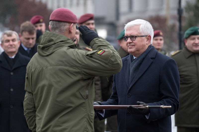 Krašto apsaugos viceministras V. Umbrasas: „Laisvė mums ne dovanota, ji yra iškovota, ir kasdieniais pasirinkimais nuolat įtvirtinama“