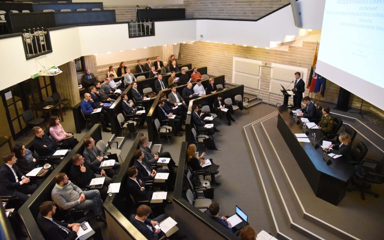 Procurement documents concerning the planned constructions of military bases presented to the business sector