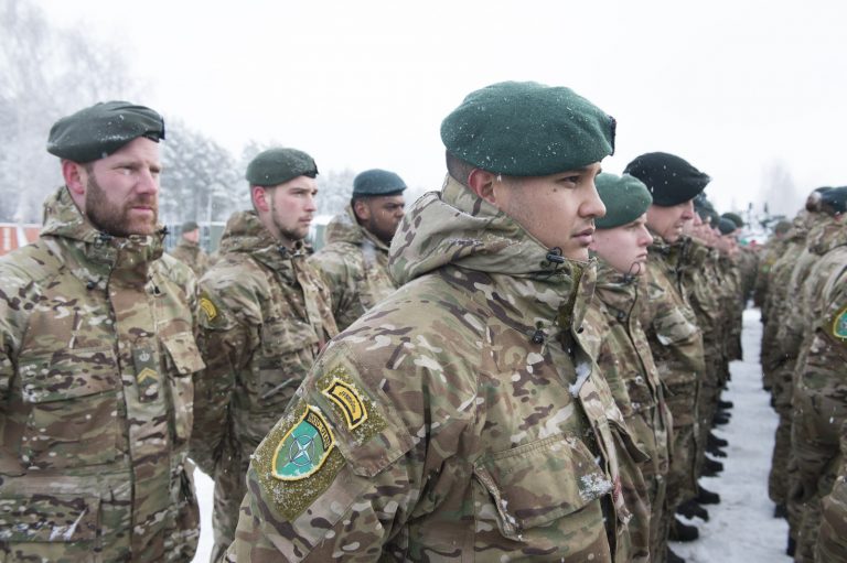  Rukloje pažymėtos antrosios NATO priešakinių pajėgų bataliono metinės