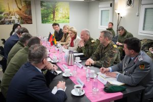  Rukloje pažymėtos antrosios NATO priešakinių pajėgų bataliono metinės
