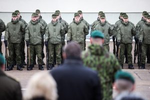  Karo akademijoje prisiekė Jaunesniųjų karininkų vadų mokymų klausytojai