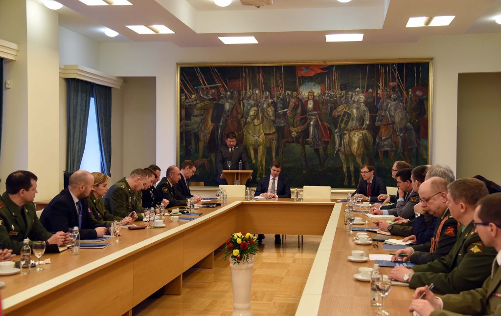 Defence Attachés of foreign countries accredited to Lithuania briefed on the Lithuanian National Defence System’s plans for 2019