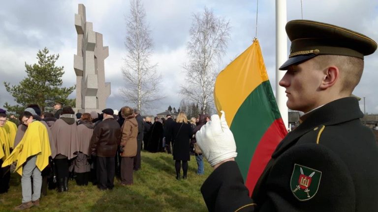  Minaičiuose minimos 1949–ųjų Lietuvos laisvės kovos Nepriklausomybės deklaracijos 70-osios metinės