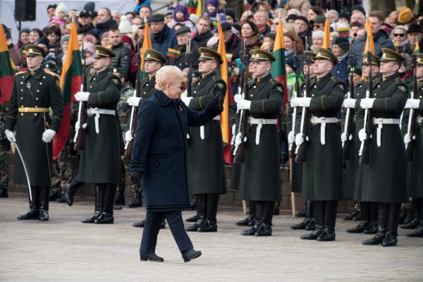  Minimos Lietuvos valstybės atkūrimo 101-osios ir Lietuvos partizanų Nepriklausomybės Deklaracijos paskelbimo 70-osios metinės
