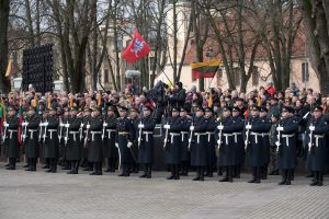  Minimos Lietuvos valstybės atkūrimo 101-osios ir Lietuvos partizanų Nepriklausomybės Deklaracijos paskelbimo 70-osios metinės