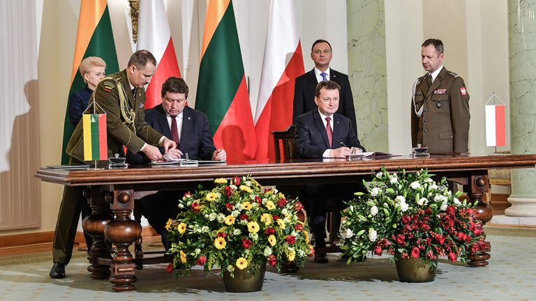 Defence cooperation of Lithuania and Poland is stepped up