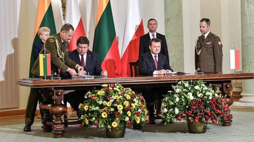Stiprinamas Lietuvos ir Lenkijos bendradarbiavimas gynybos srityje