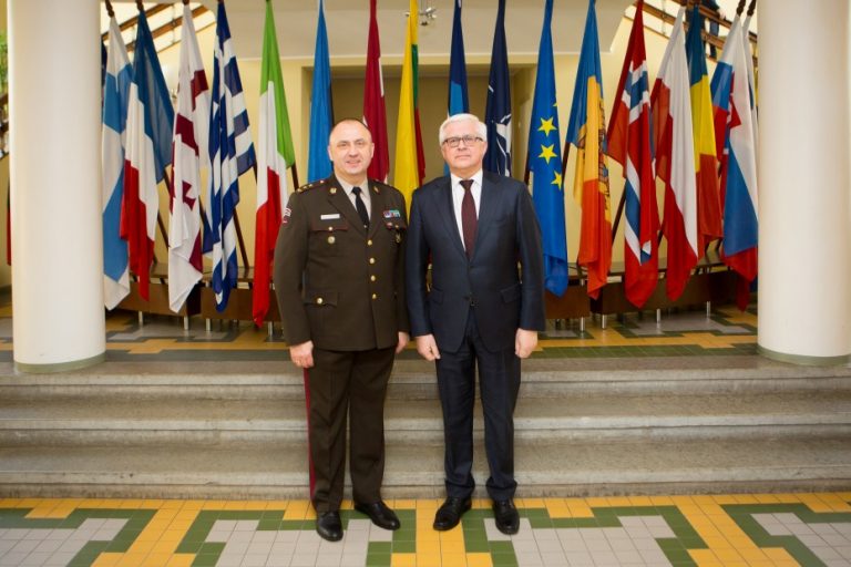 Vice Minister of National Defence V. Umbrasas attended celebration of the 20th anniversary of the Baltic Defence College