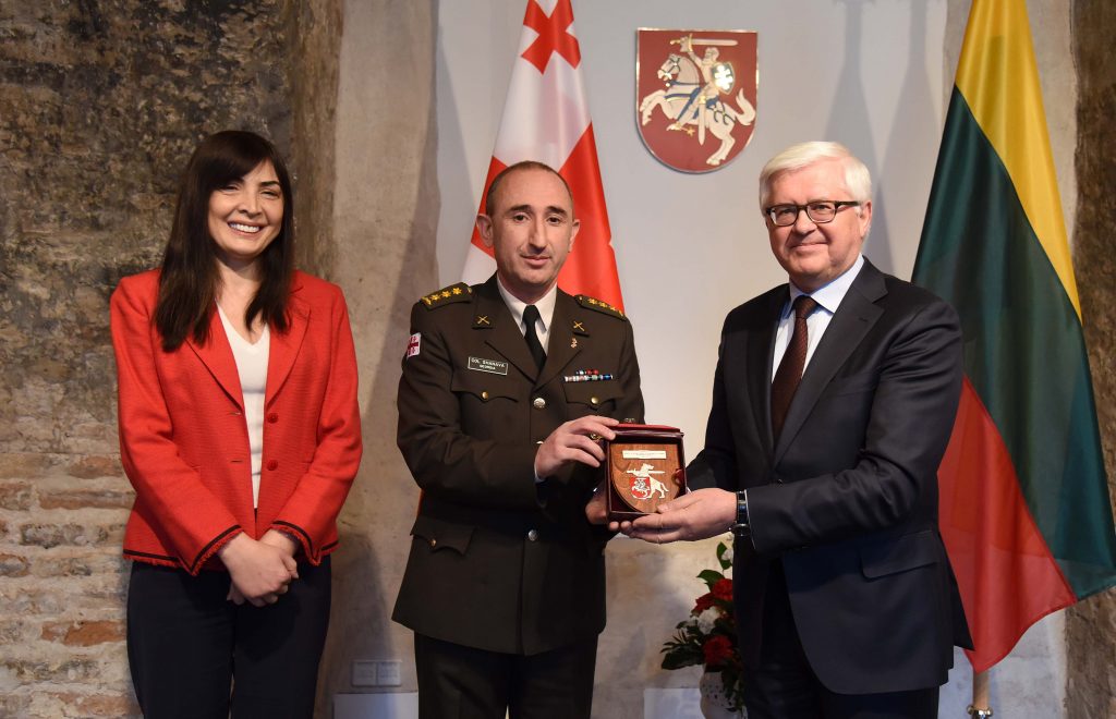 New Defence Attaché of Georgia accredited to Lithuania