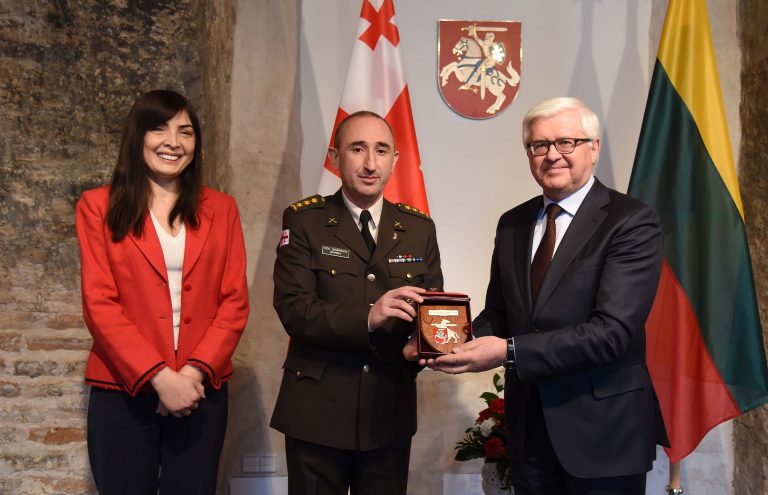 New Defence Attaché of Georgia accredited to Lithuania