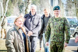  Rukloje savo karius aplankė Nyderlandų gynybos ir finansų ministrai