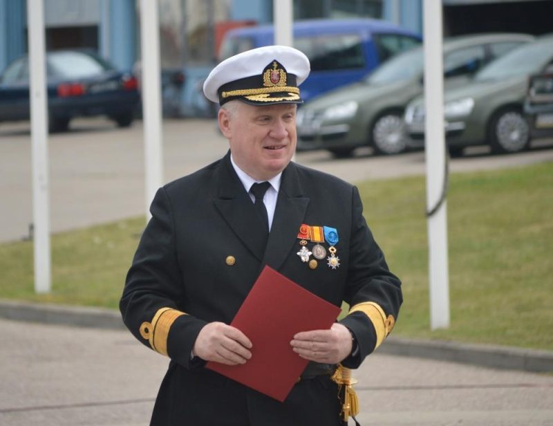 Į atsargą išleistas flotilės admirolas Kęstutis Macijauskas