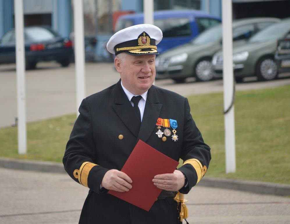 Į atsargą išleistas flotilės admirolas Kęstutis Macijauskas