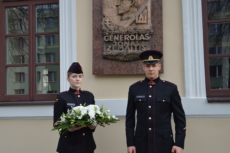 Lietuvos karo akademija paminėjo generolo Jono Žemaičio-Vytauto 110-ąsias gimimo metines