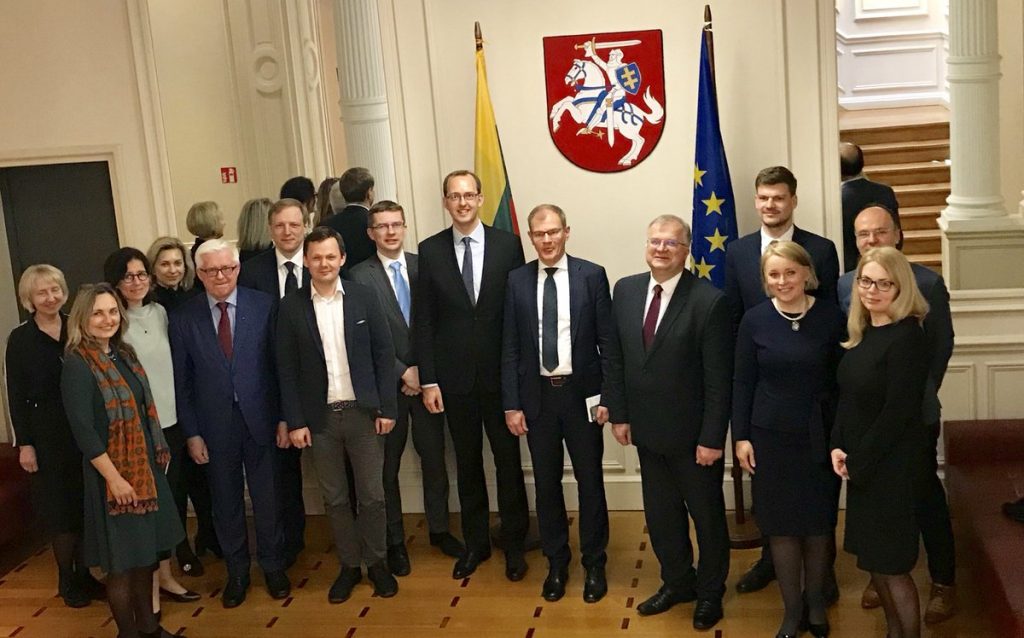 Vice Minister V. Umbrasas attended external meeting of Government’s European Union Commission in Brussels