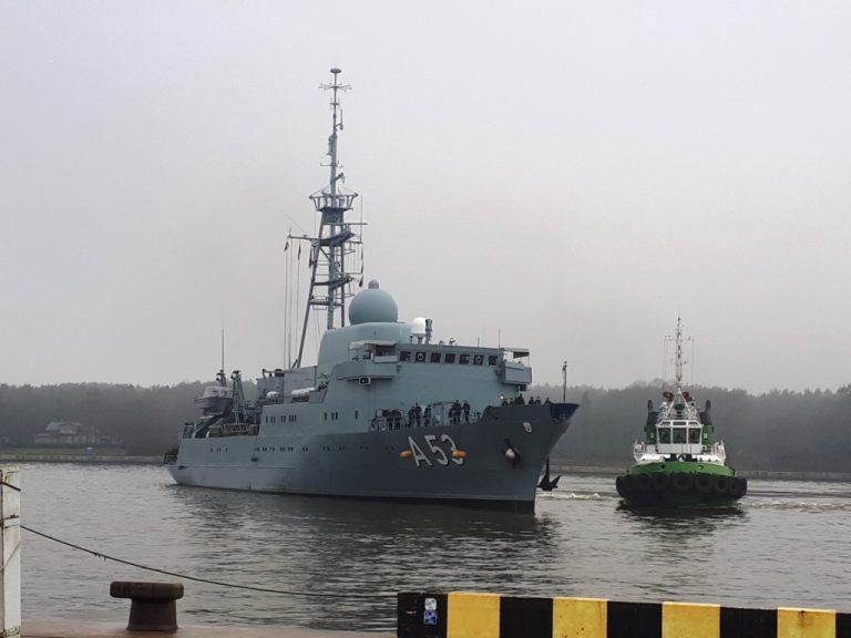 Naval forces of our allies congratulate Lithuania on the 15th NATO membership anniversary