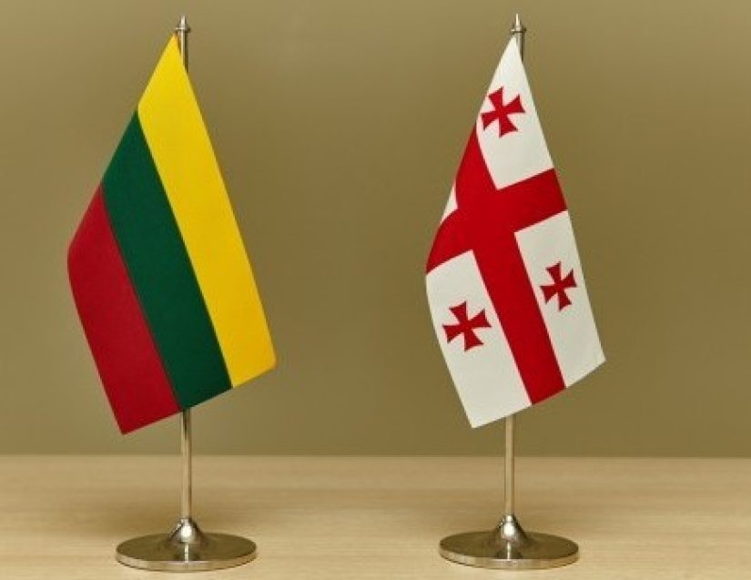 Su Sakartvelo parlamentarais aptartas tolesnis bendradarbiavimas gynybos srityje