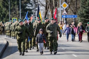  Paminėtas pirmojo atkurtos Lietuvos kariuomenės artilerijos šūvio 100-metis
