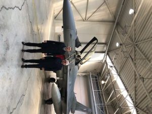  Viceministras V. Umbrasas kartu su Lenkijos ir Lietuvos premjerais apsilankė Aviacijos bazėje Šiauliuose