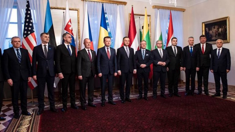 Defence Ministers of nine Central and Eastern European countries discussed regional threats at a meeting in Warsaw
