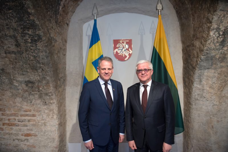 Krašto apsaugos viceministras V. Umbrasas: „Švedija – artimas mūsų regioninis partneris“