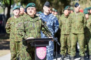  Lietuvos kariuomenės generolas majoras Vitalijus Vaikšnoras išleistas į atsargą
