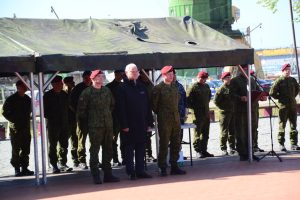  Sutikti iš misijos Malyje grįžę Lietuvos kariai