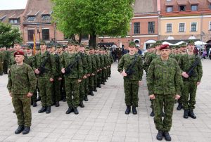  Kaune paminėtas pirmosios Lietuvos kariuomenės priesaikos 100-metis