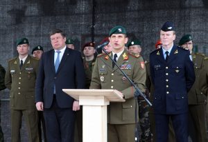  Kaune paminėtas pirmosios Lietuvos kariuomenės priesaikos 100-metis