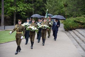  Minėtos pirmojo žuvusio atkurtos nepriklausomos Lietuvos valstybės pareigūno 28-osios metinės