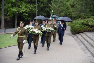  Minėtos pirmojo žuvusio atkurtos nepriklausomos Lietuvos valstybės pareigūno 28-osios metinės