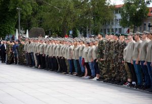  Krašto apsaugos ministras R. Karoblis: „Nei karai, nei okupacijos nesugebėjo palaužti šauliškos dvasios“