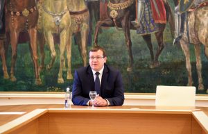  Krašto apsaugos ministerijoje lankėsi Baltijos gynybos koledžo Aukštųjų štabo karininkų kursų klausytojai