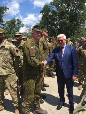  Krašto apsaugos viceministras V. Umbrasas: „Lietuva remia Šiaurės Makedonijos siekį tapti visateise NATO ir Europos Sąjungos nare“