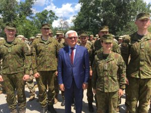  Krašto apsaugos viceministras V. Umbrasas: „Lietuva remia Šiaurės Makedonijos siekį tapti visateise NATO ir Europos Sąjungos nare“