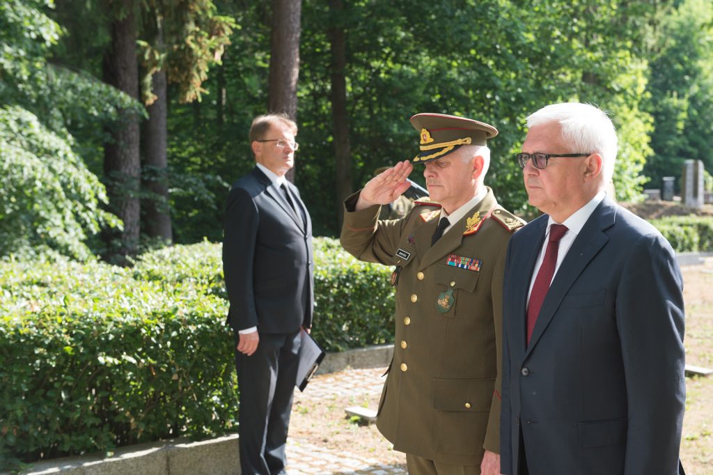 Pagerbiamas sovietų okupacijos metu žuvusių ir nukankintų Lietuvos piliečių atminimas