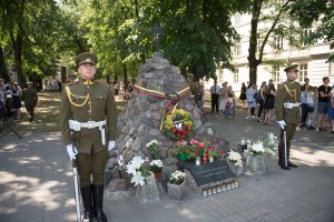  Pagerbiamas sovietų okupacijos metu žuvusių ir nukankintų Lietuvos piliečių atminimas