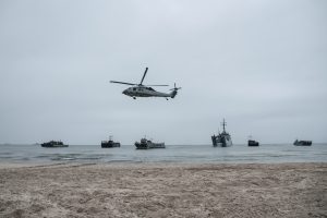  Nemirsetos paplūdimyje vyko pratybų BALTOPS 2019 karių išsilaipinimo operacija