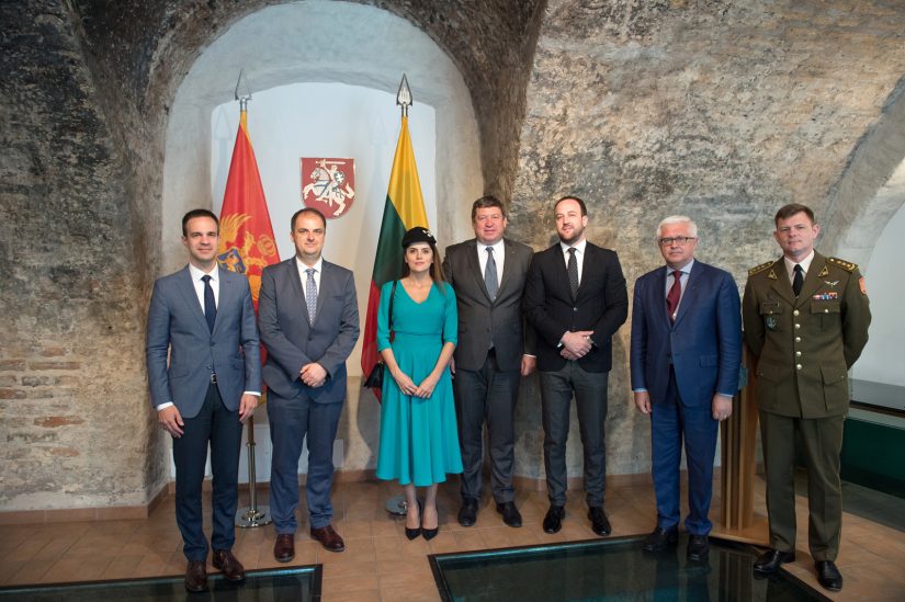 Aptartas Lietuvos ir Juodkalnijos bendradarbiavimas saugumo srityje