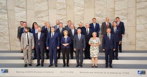  Ministras R. Karoblis: „Maskvai neturi likti abejonių, jog NATO imsis visų reikalingų priemonių saugumui užtikrinti“