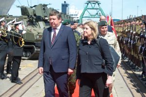  Klaipėdoje pirmą kartą vienoje vietoje susitiko Jungtinių ekspedicinių pajėgų gynybos ministrai ir kariuomenių vadai