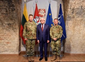  Jungtinės Amerikos Valstijos ir Lietuva dirba kartu stiprindamos saugumą regione