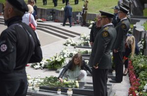  Pagerbtas Medininkų pasienio poste žuvusių Lietuvos pareigūnų atminimas